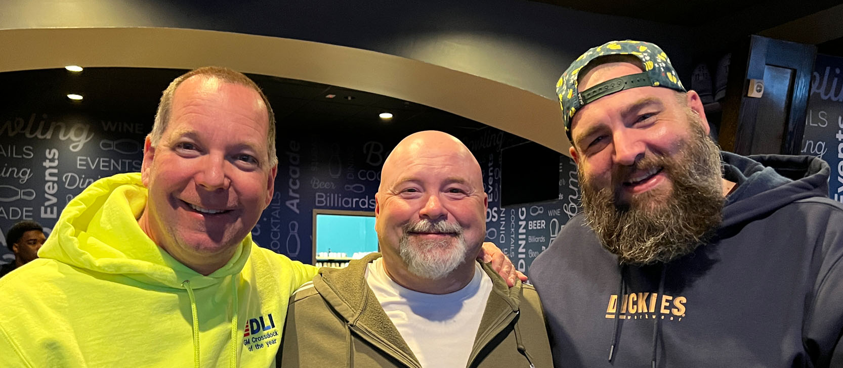 Employees close together