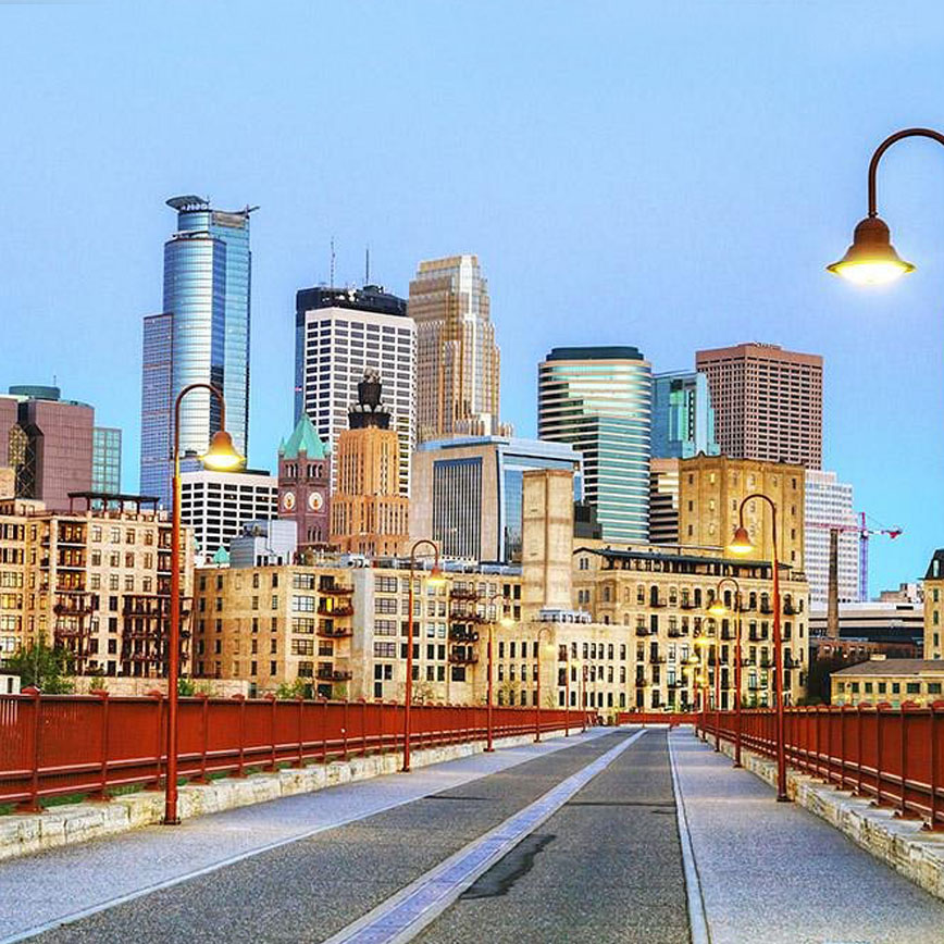 Skyline of Minneapolis